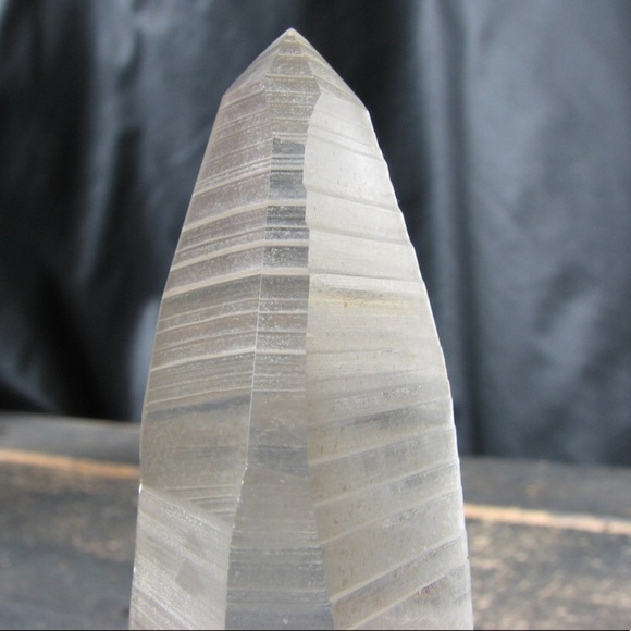 LARGE Natural Lemurian Seed Crystal Wand Point - Picture 3 of 4